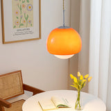 Modern Frosted Glass Globe Pendant Light