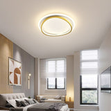 Modern Halo LED Flush Mount Ceiling Light