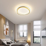 Modern Halo LED Flush Mount Ceiling Light