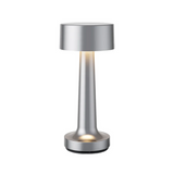Rechargeable Cordless Metal LED Table Lamp for Elegant Ambient Lighting