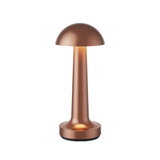 Rechargeable Cordless Metal LED Table Lamp for Elegant Ambient Lighting