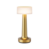 Rechargeable Cordless Metal LED Table Lamp for Elegant Ambient Lighting