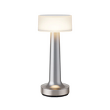Rechargeable Cordless Metal LED Table Lamp for Elegant Ambient Lighting
