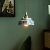 Vintage Ceramic Pendant Ceiling Light
