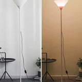 Minimalist LED Torchiere Floor Lamp Modern Uplight Standing Lamp