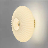 Vintage Glass Sunburst Wall Light