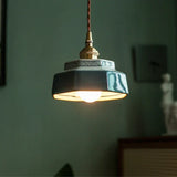 Vintage Ceramic Pendant Ceiling Light