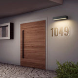 Waterproof LED Outdoor Wall Light Modern Linear Facade Lamp