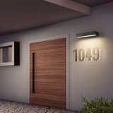 Waterproof LED Outdoor Wall Light Modern Linear Facade Lamp