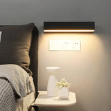 Waterproof LED Outdoor Wall Light Modern Linear Facade Lamp