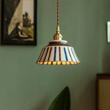 Vintage Ceramic Pendant Ceiling Light