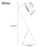 Modern Tripod Floor Lamp Adjustable Metal Reading Standing Light