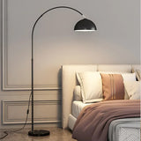 Modern Gold Arc Floor Lamp Adjustable LED Reading Light