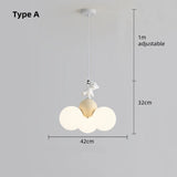 Panda Kids Ceiling Pendant Light
