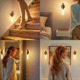 Modern Wooden LED Wall Sconce Minimalist Decorative Wall Light