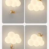 Cloud Shape LED Wall Lamp Modern Kids Room Decorative Light