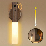 Modern Wooden LED Wall Sconce Minimalist Decorative Wall Light