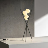 Modern Tripod Floor Lamp Artistic LED Globe Standing Light