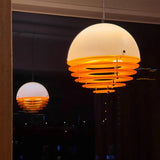 Retro Layered Globe Pendant Ceiling Light