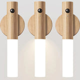 Modern Wooden LED Wall Sconce Minimalist Decorative Wall Light