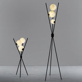 Modern Tripod Floor Lamp Artistic LED Globe Standing Light