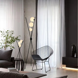 Modern Tripod Floor Lamp Artistic LED Globe Standing Light
