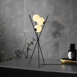 Modern Tripod Floor Lamp Artistic LED Globe Standing Light