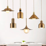 Modern Brass Pendant Ceiling Light