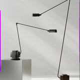 Modern Adjustable LED Floor Lamp Minimalist Reading Standing Light