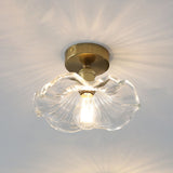 Vintage Glass Flower Ceiling Light for Elegant Ambient Lighting