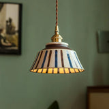 Vintage Ceramic Pendant Ceiling Light