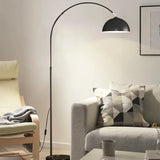 Modern Gold Arc Floor Lamp Adjustable LED Reading Light
