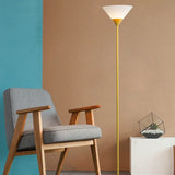 Minimalist LED Torchiere Floor Lamp Modern Uplight Standing Lamp