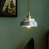 Vintage Ceramic Pendant Ceiling Light