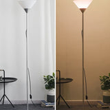 Minimalist LED Torchiere Floor Lamp Modern Uplight Standing Lamp