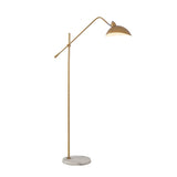 Modern Adjustable Arc Floor Lamp Metal LED Reading Light