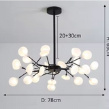 Modern Branch LED Chandelier for Elegant Statement Lighting