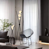 Modern Tripod Floor Lamp Artistic LED Globe Standing Light