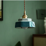 Vintage Ceramic Pendant Ceiling Light