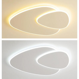 Modern Minimalist LED Ceiling Light with Abstract Ring Design