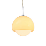 Modern Frosted Glass Globe Pendant Light