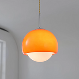 Modern Frosted Glass Globe Pendant Light