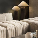 Modern Sculptural Floor Lamp Ambient LED Standing Light for Living Room