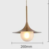 Modern Brass Pendant Ceiling Light