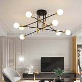 Modern Sputnik LED Ceiling Chandelier for Stylish Interior Lighting