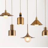 Modern Brass Pendant Ceiling Light