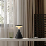 Modern Hourglass LED Table Lamp for Soft Ambient Lighting