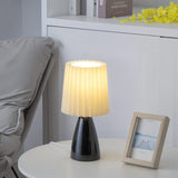 Modern Pleated Shade Table Lamp for Warm Ambient Lighting