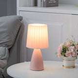 Modern Pleated Shade Table Lamp for Warm Ambient Lighting