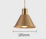 Modern Brass Pendant Ceiling Light